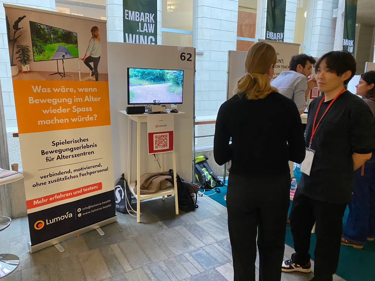 Movoya beim "Launch"-Event des ETH Entrepreneur Club