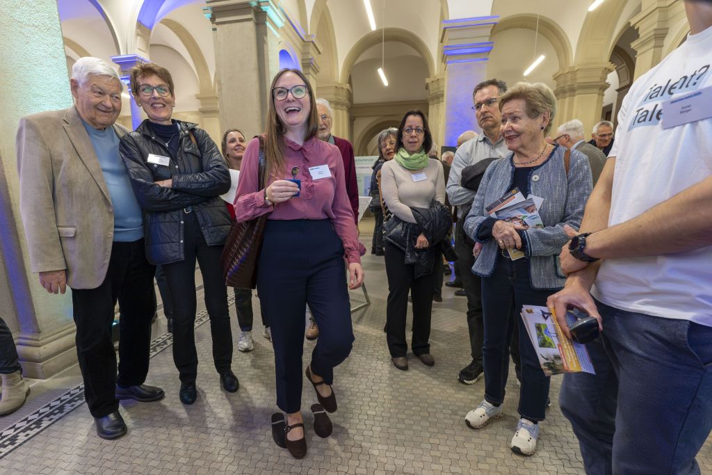 Donatoren und Stipendiaten am ETH Meet the Talent Event